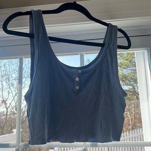 American eagle blue tank top in size large!
